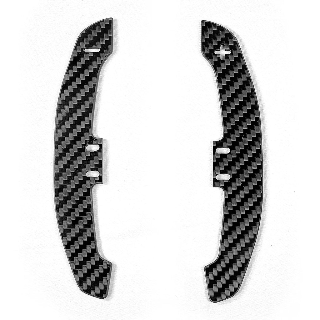 TDD Glossy / Matte Carbon Fiber Magnetic Paddle Shifter for Volkswagen Golf 8 MK8 GTI Golf R Polo Steering Wheel Shift Paddle