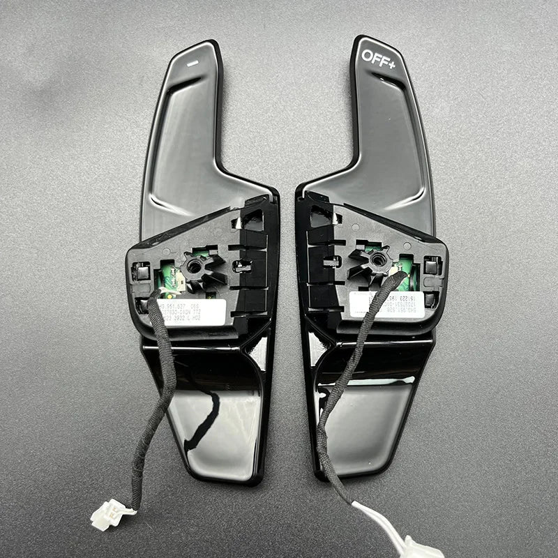 Steering Wheel Frame Paddles For Volkswagen MK8.5 Golf R logo, Equipped With Shift Paddles, Plug & Play
