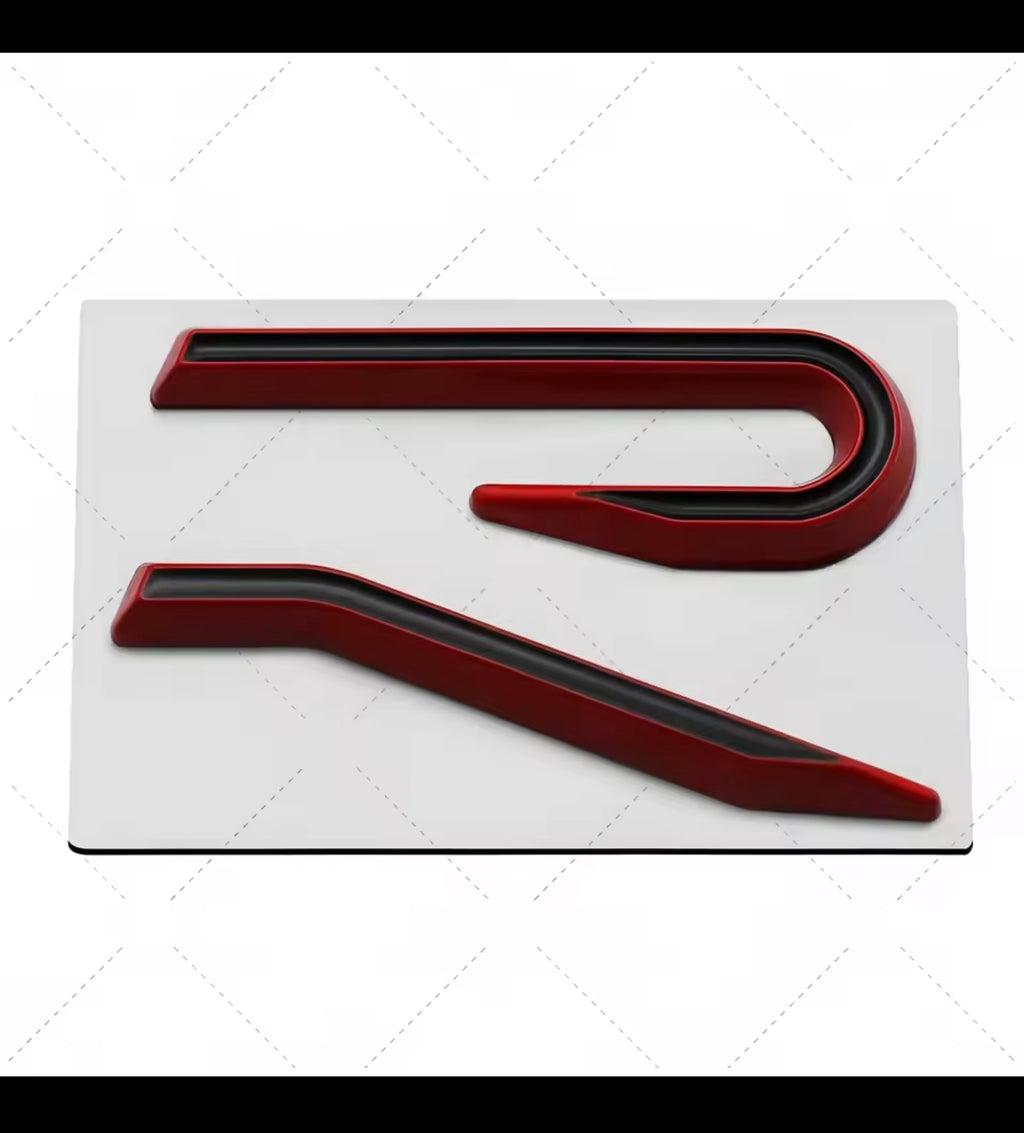 VW Golf R 8+ Side and Trunk Badge.  Sticker