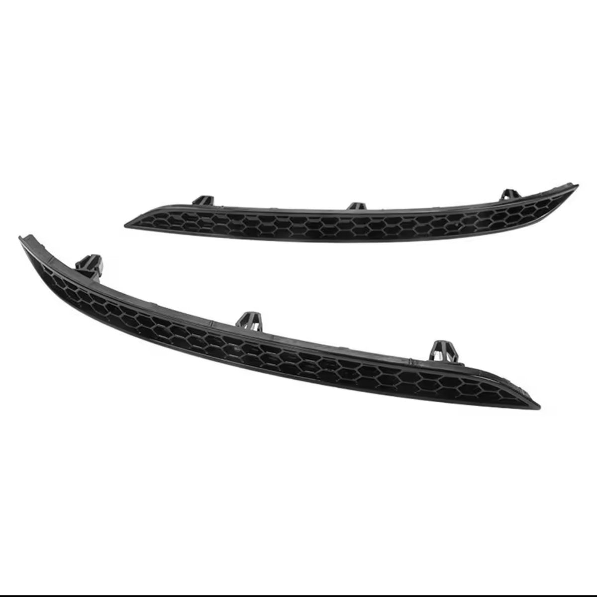 MK8 Black Honeycomb Rear Bumper Deletes notched