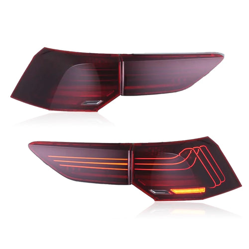2x2pc Taillights For Volkswagen VW Golf 8 MK8 2020-UP BMW style.(no GTI)