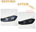 VW Golf MK 2014-up Car Headlight Tint Black Protective Film Taillight.