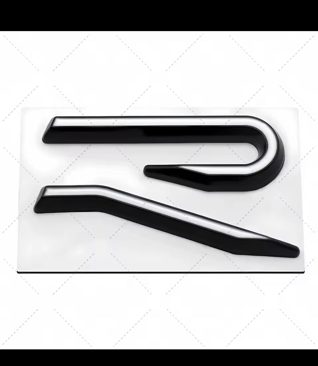 VW Golf R 8+ Side and Trunk Badge.  Sticker