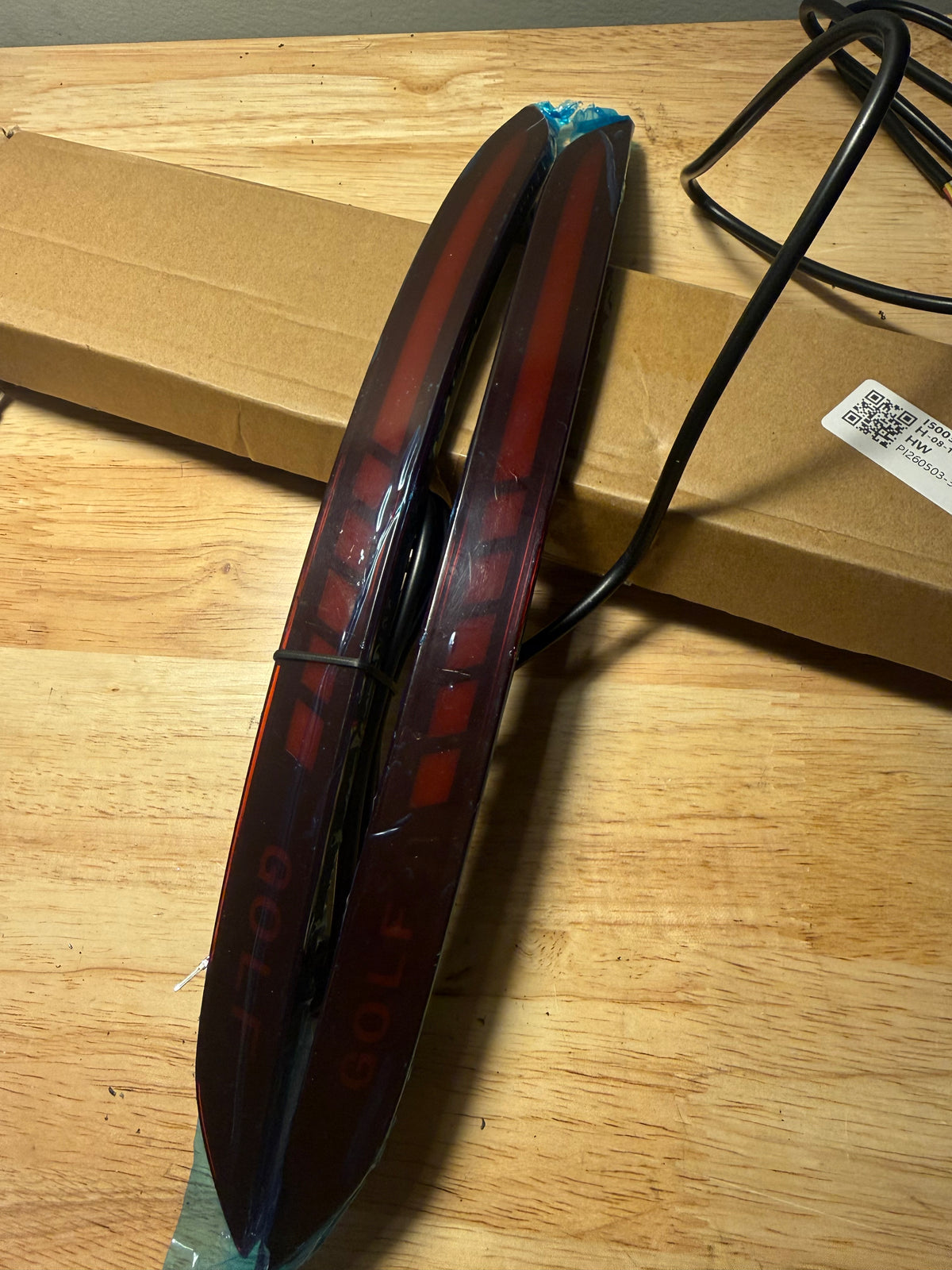 Mk8 Mk8.5 Upgrade Bumper LED sequential startup and Blinker, Running Light 2021-2025 Modify Refit.