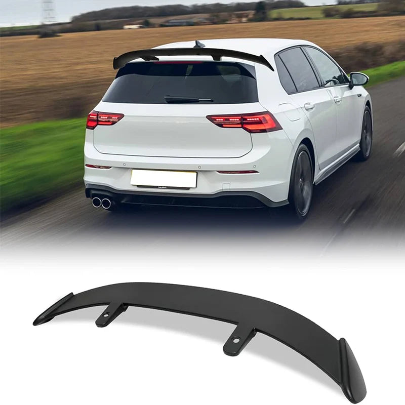 For Volkswagen Golf Mk8 GTI GTD R/2019-2025 Year Spoiler Wings ABS Plastic Car Trunk Rear Tail Lip Body Kit Accessories