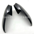 For VW Golf 8 MK8 Carbon Fiber Rearview Mirror Cover Shell Water Transfer Print Side Mirror Cap Replacement Accessories