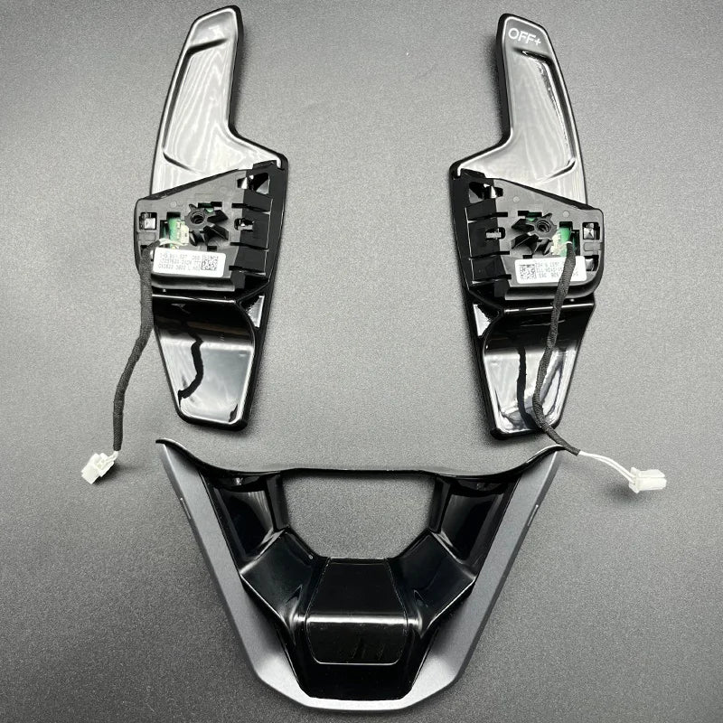 Steering Wheel Frame Paddles For Volkswagen MK8.5 Golf R logo, Equipped With Shift Paddles, Plug & Play