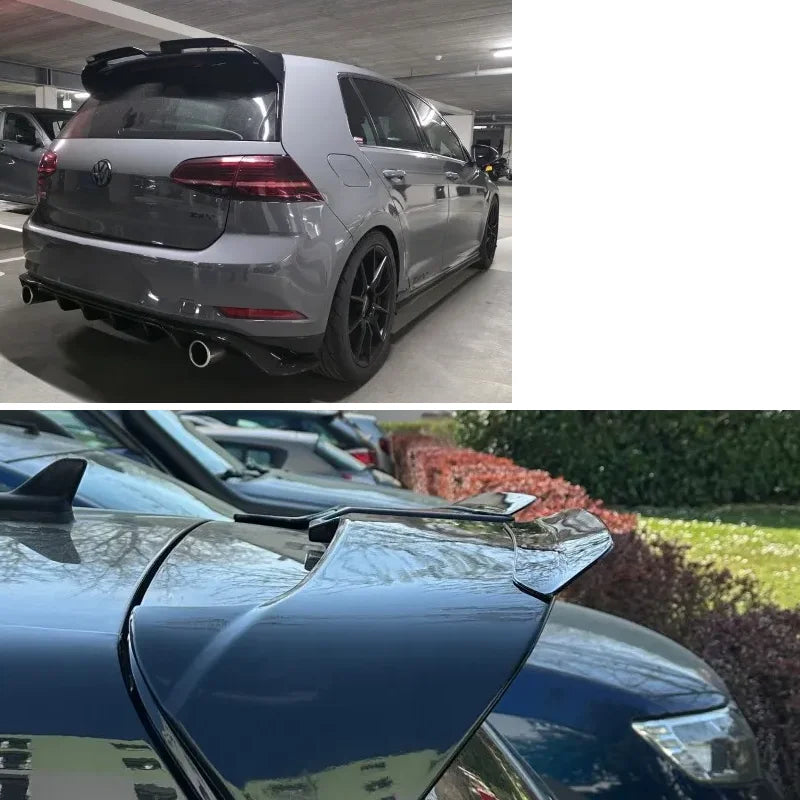 Volkswagen VW Golf Mk5 Mk6 VII MK7 7.5 Mk8 R GTI GTD R-LINE Oettinger Roof Spoiler Extension Rear Wing. Check my other listings for the wing!